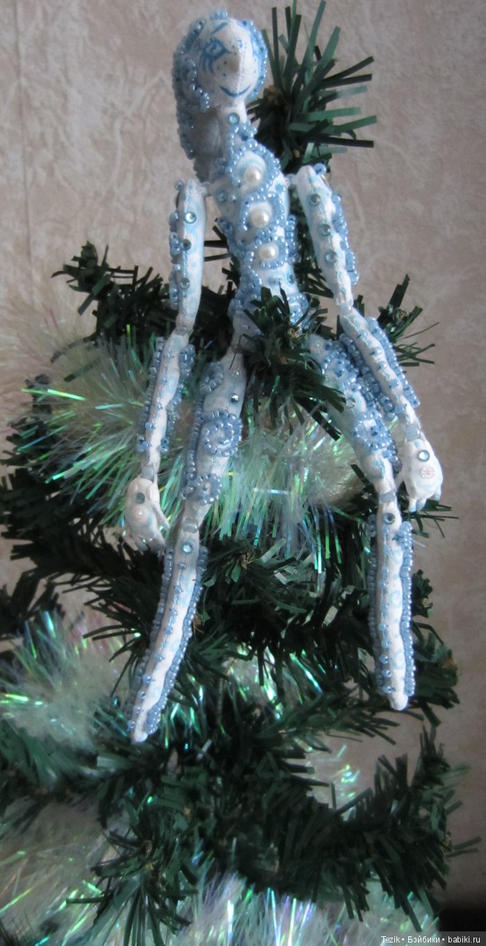 Снежинки Атцхыррыхандра. Куклы из ткани