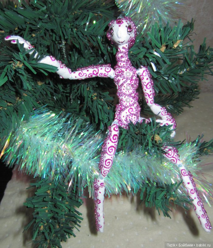 Снежинки Атцхыррыхандра. Куклы из ткани (фото 4)