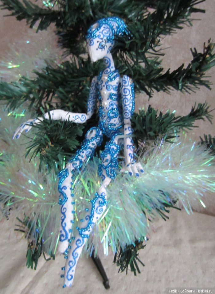 Снежинки Атцхыррыхандра. Куклы из ткани