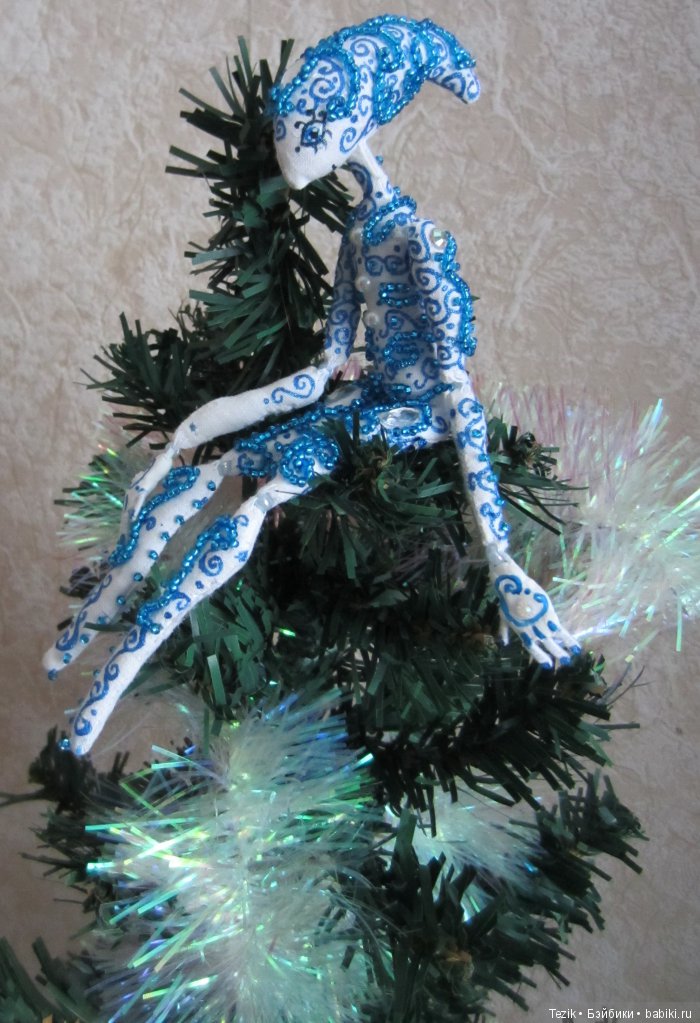 Снежинки Атцхыррыхандра. Куклы из ткани