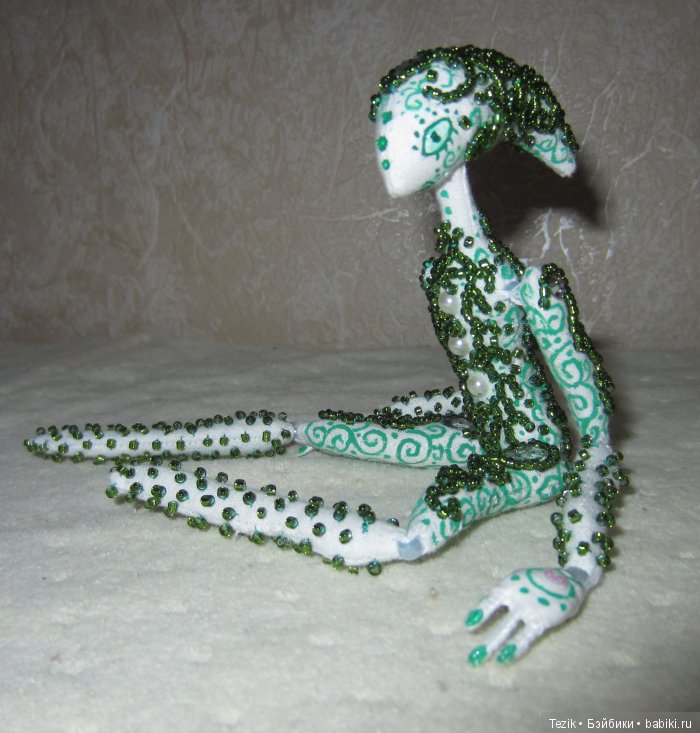 Снежинки Атцхыррыхандра. Куклы из ткани