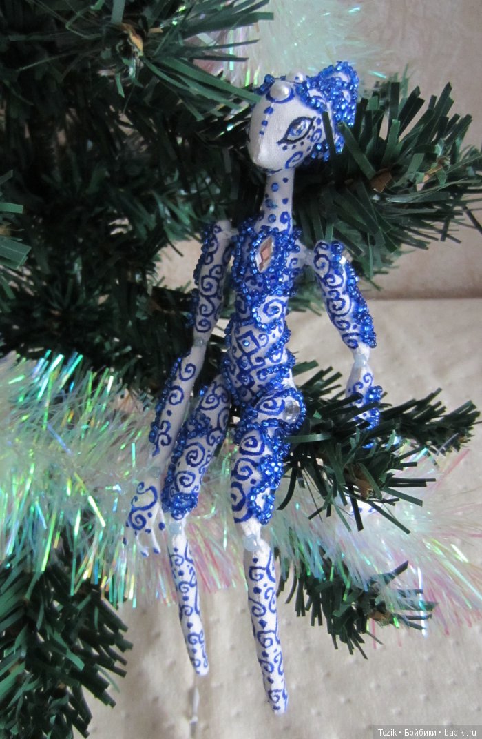 Снежинки Атцхыррыхандра. Куклы из ткани