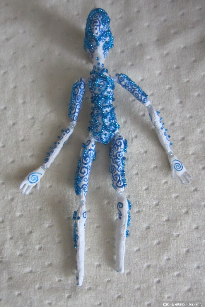 Снежинки Атцхыррыхандра. Куклы из ткани