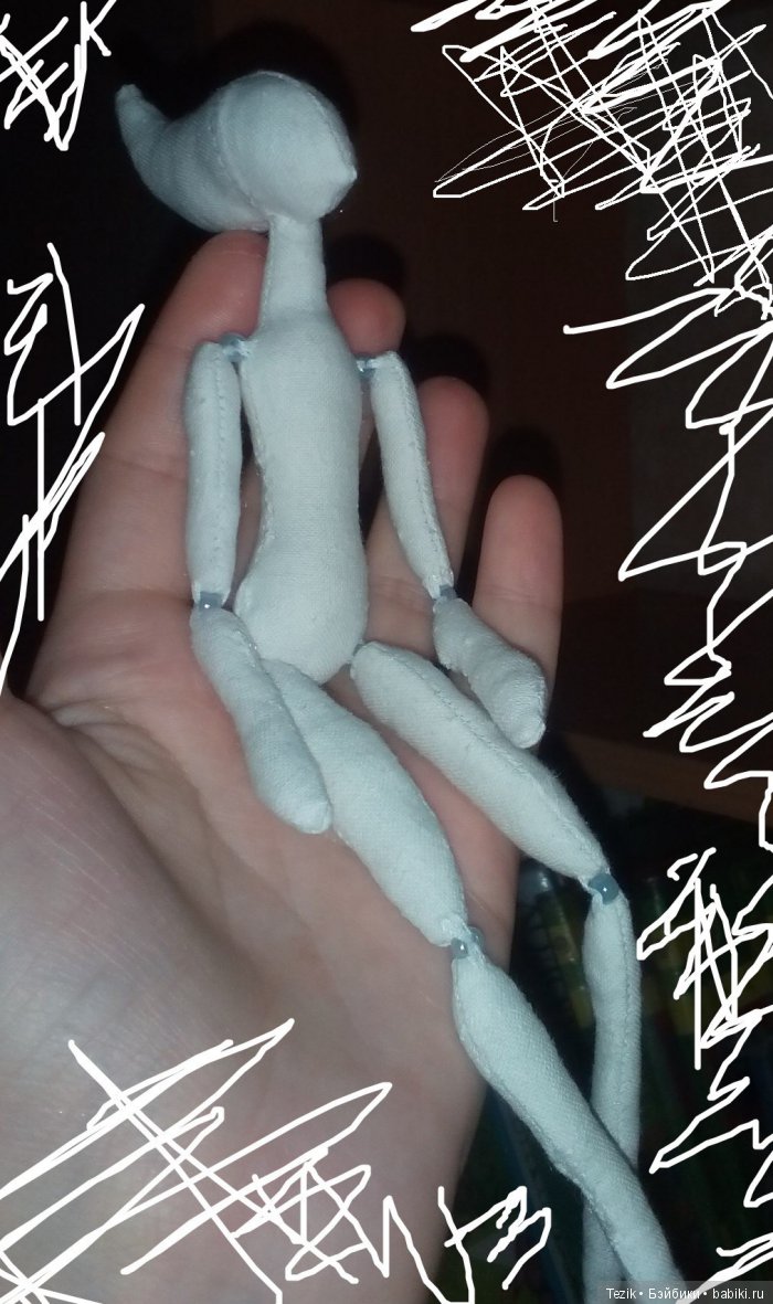 Снежинки Атцхыррыхандра. Куклы из ткани