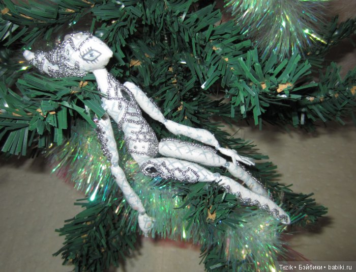 Снежинки Атцхыррыхандра. Куклы из ткани