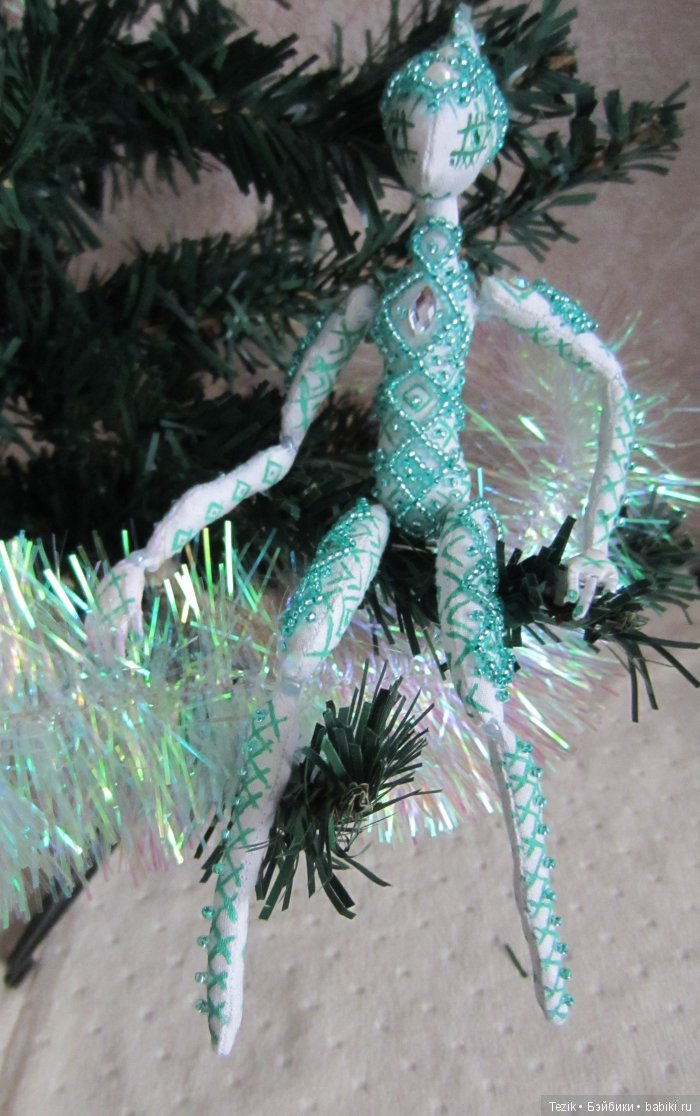 Снежинки Атцхыррыхандра. Куклы из ткани