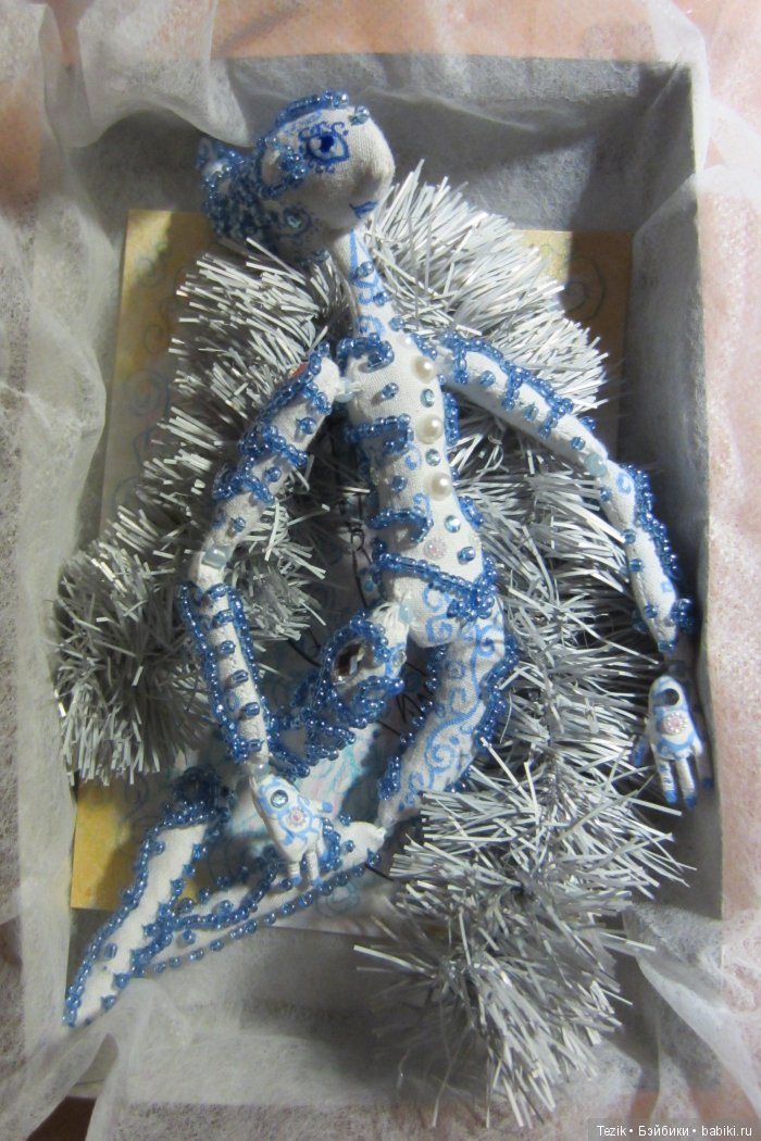 Снежинки Атцхыррыхандра. Куклы из ткани