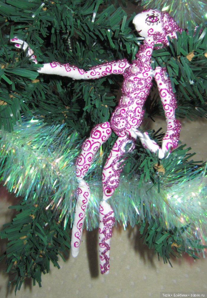 Снежинки Атцхыррыхандра. Куклы из ткани (фото 2)