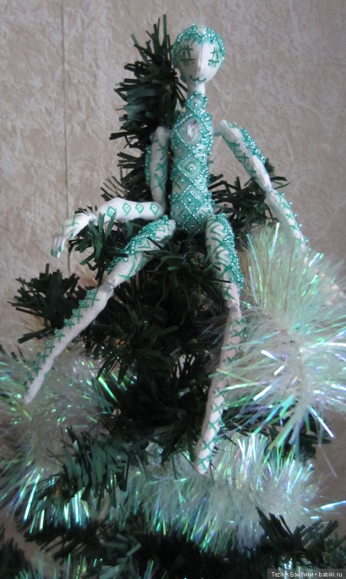 Снежинки Атцхыррыхандра. Куклы из ткани