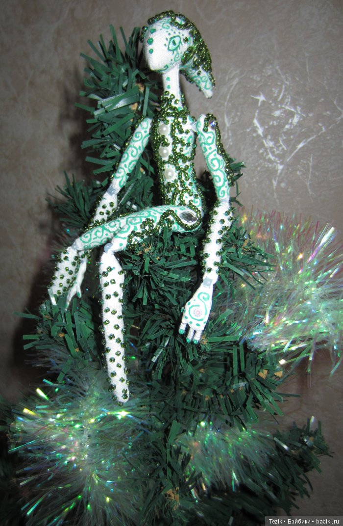 Снежинки Атцхыррыхандра. Куклы из ткани