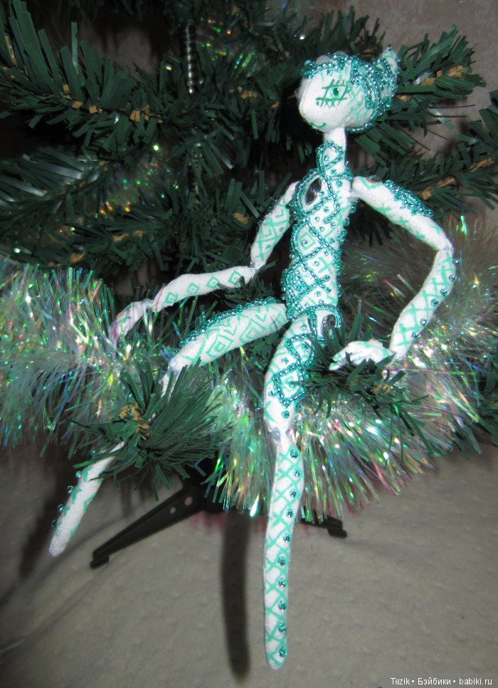 Снежинки Атцхыррыхандра. Куклы из ткани