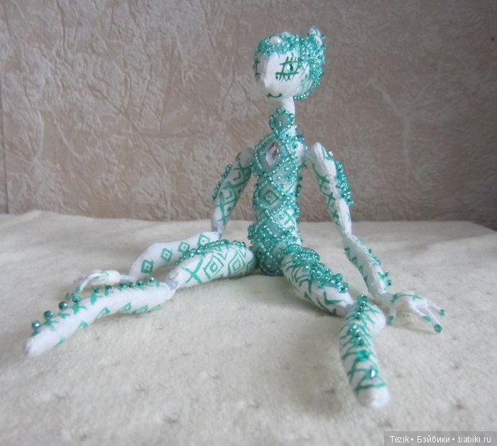 Снежинки Атцхыррыхандра. Куклы из ткани