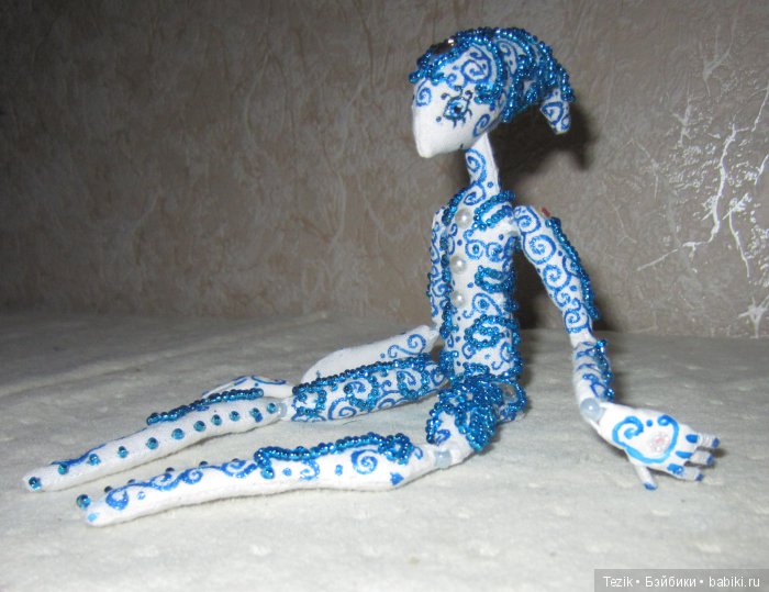 Снежинки Атцхыррыхандра. Куклы из ткани