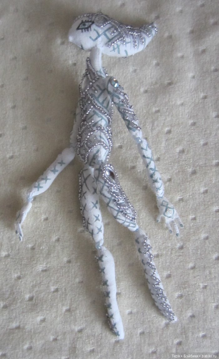 Снежинки Атцхыррыхандра. Куклы из ткани