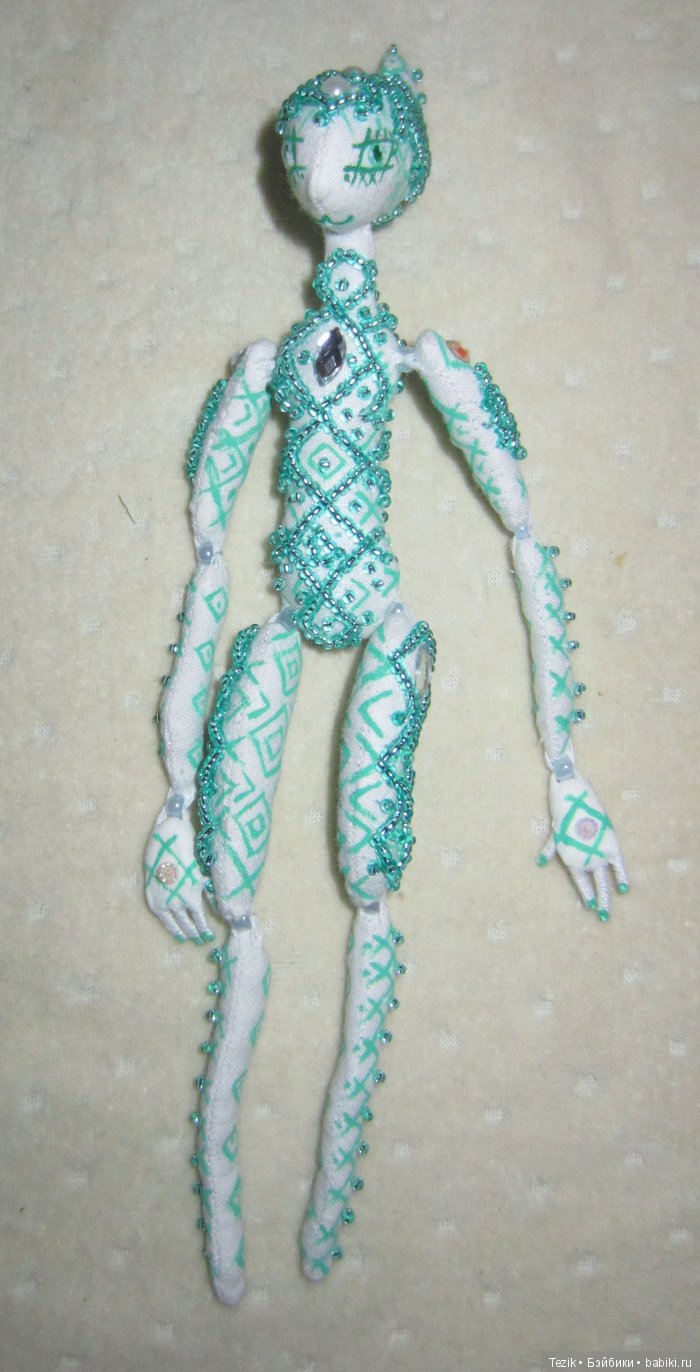 Снежинки Атцхыррыхандра. Куклы из ткани