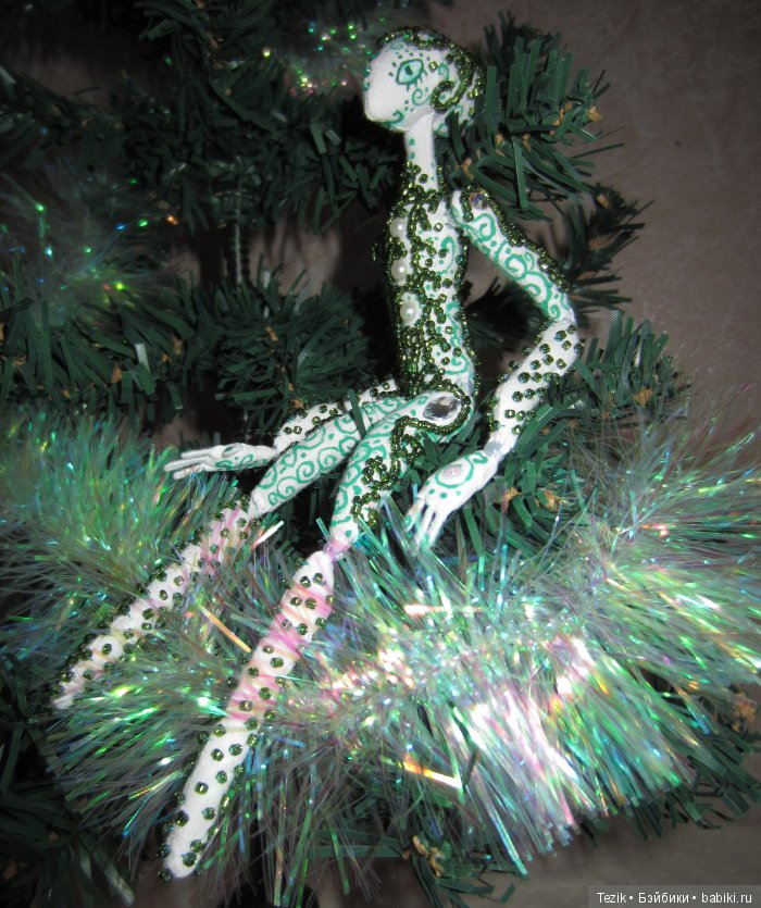 Снежинки Атцхыррыхандра. Куклы из ткани