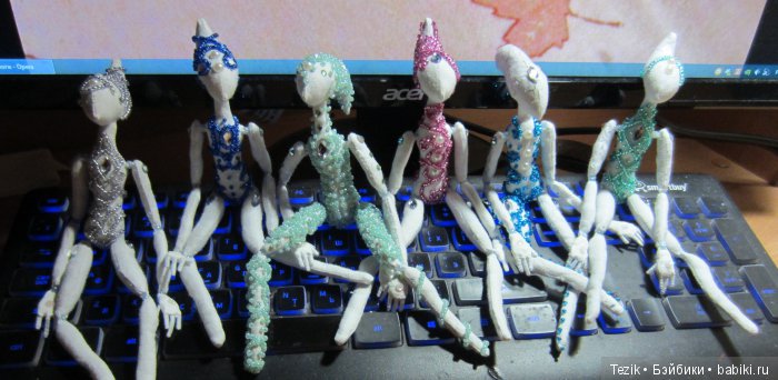 Снежинки Атцхыррыхандра. Куклы из ткани