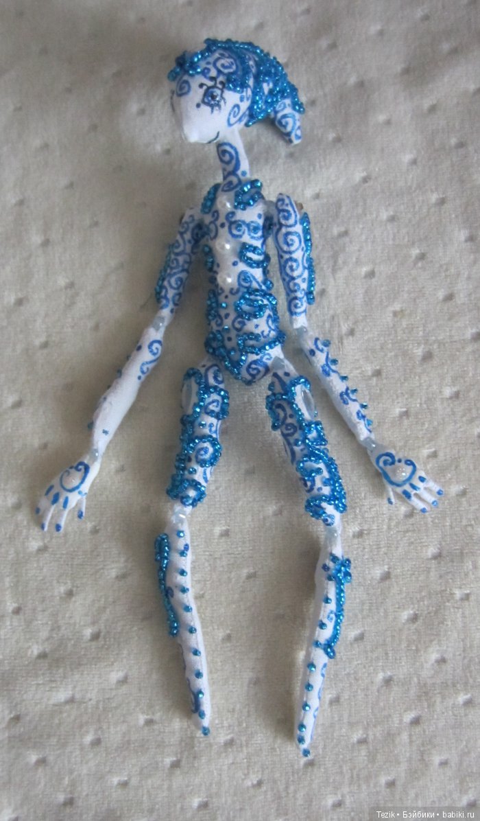 Снежинки Атцхыррыхандра. Куклы из ткани