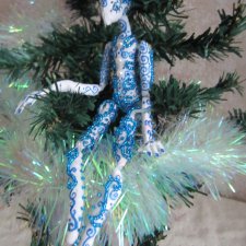 Снежинки Атцхыррыхандра. Куклы из ткани