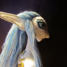 Продолжение небольшого Мастер Класс по кукле: Волосы