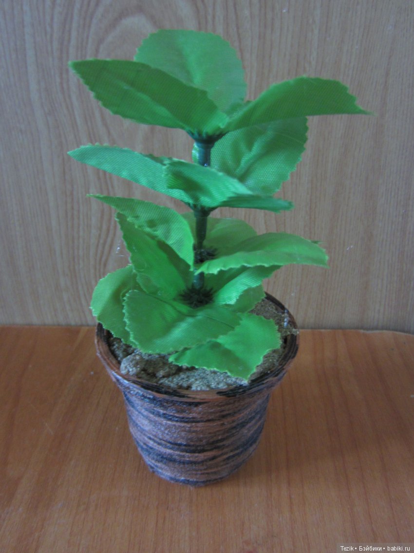 Промежуточные результаты. Цветы в кашпо (фото 2)