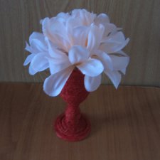 Промежуточные результаты. Цветы в кашпо.