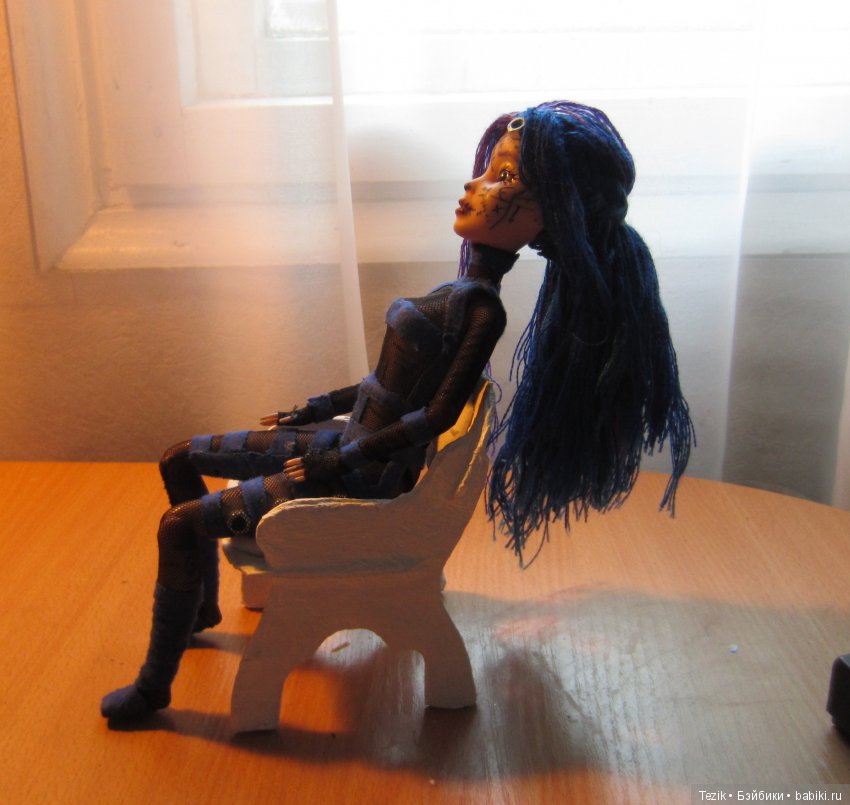 Промежуточные результаты. Мебель из картона и папье маше (фото 6)