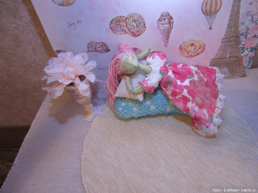 Фея сплюшка по имени Розовый Ирис. Три платья (фото 2)