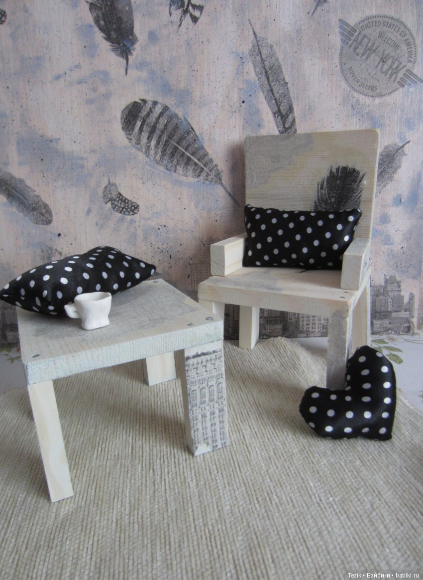 Ещё немного мебели — Мебель для кукол и домиков: фото