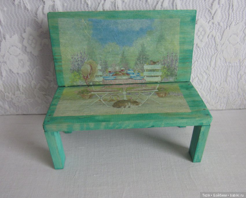 Ещё немного мебели — Мебель для кукол и домиков: фото