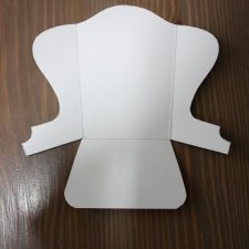 Из интернета: чертёж для кресла + абажур