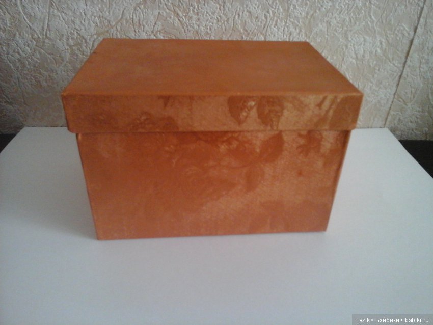 Мастер класс. Кресло из коробки