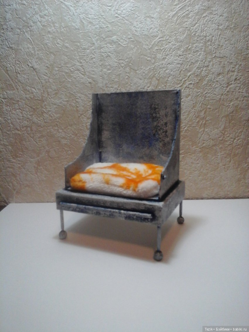 Мастер класс. Кресло из коробки