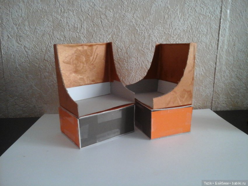 Мастер класс. Кресло из коробки (фото 10)