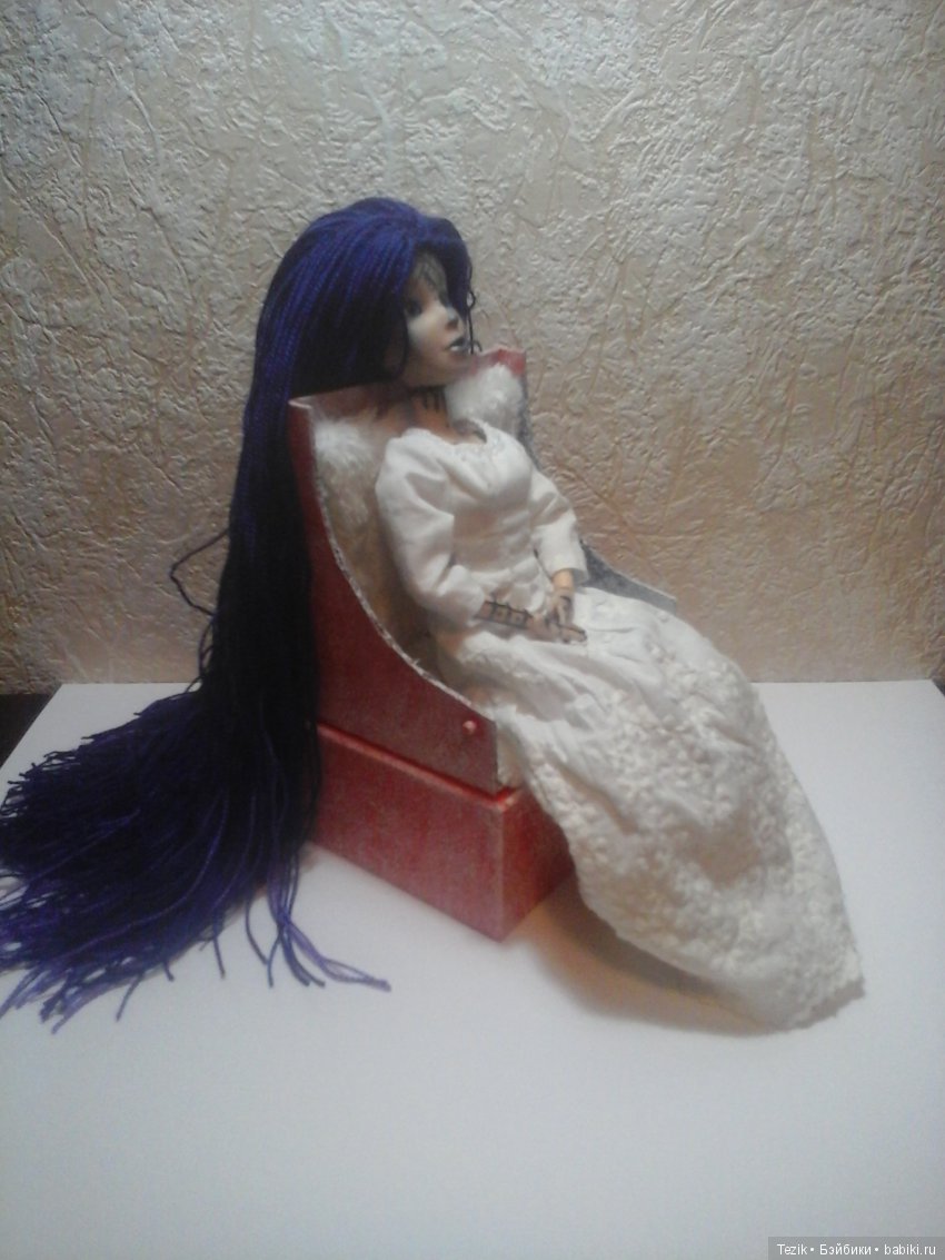 Мастер класс. Кресло из коробки