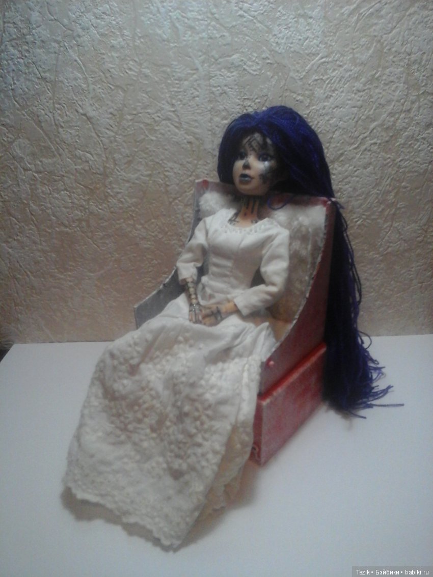 Мастер класс. Кресло из коробки