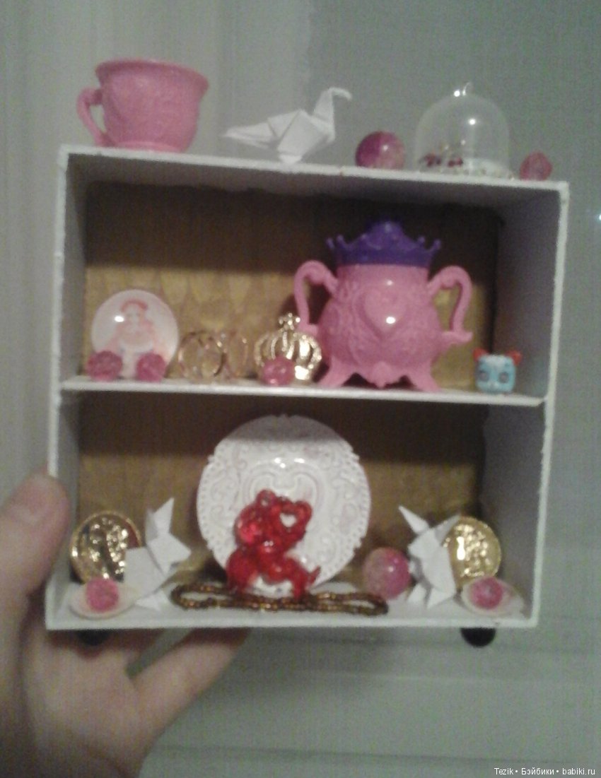 Белая ваниль — Мебель для кукол и домиков: фото