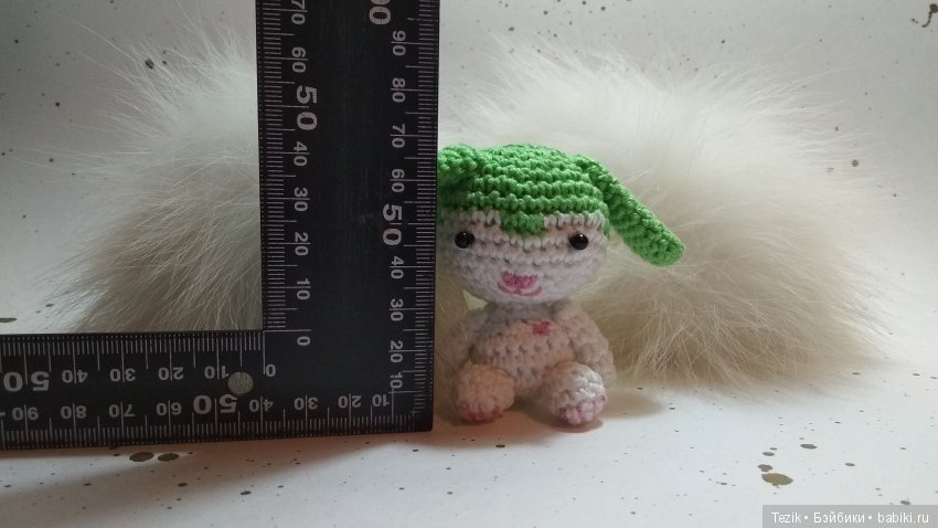 Зелёная собачка — Вязаные игрушки и амигуруми: крючком (фото 9)