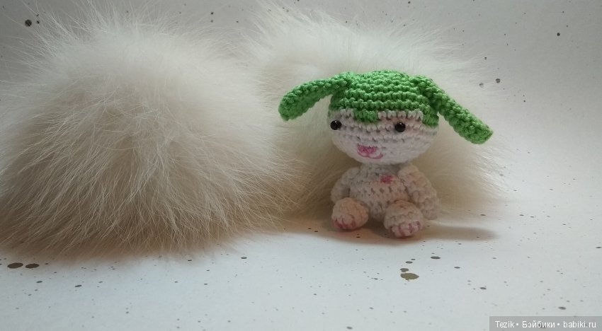 Зелёная собачка — Вязаные игрушки и амигуруми: крючком (фото 4)