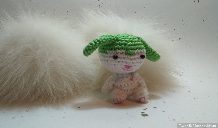 Зелёная собачка — Вязаные игрушки и амигуруми: крючком (фото 3)