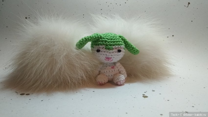 Зелёная собачка — Вязаные игрушки и амигуруми: крючком (фото 5)