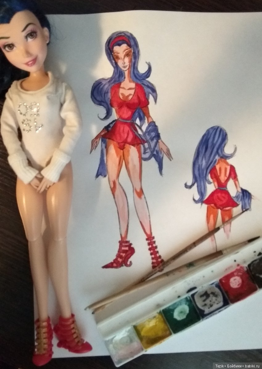 Мы в поисках купальника — Рисование и арт: скетчи (фото 3)