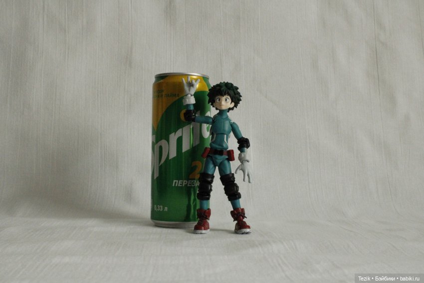 Мидория Изуку и банка Sprite