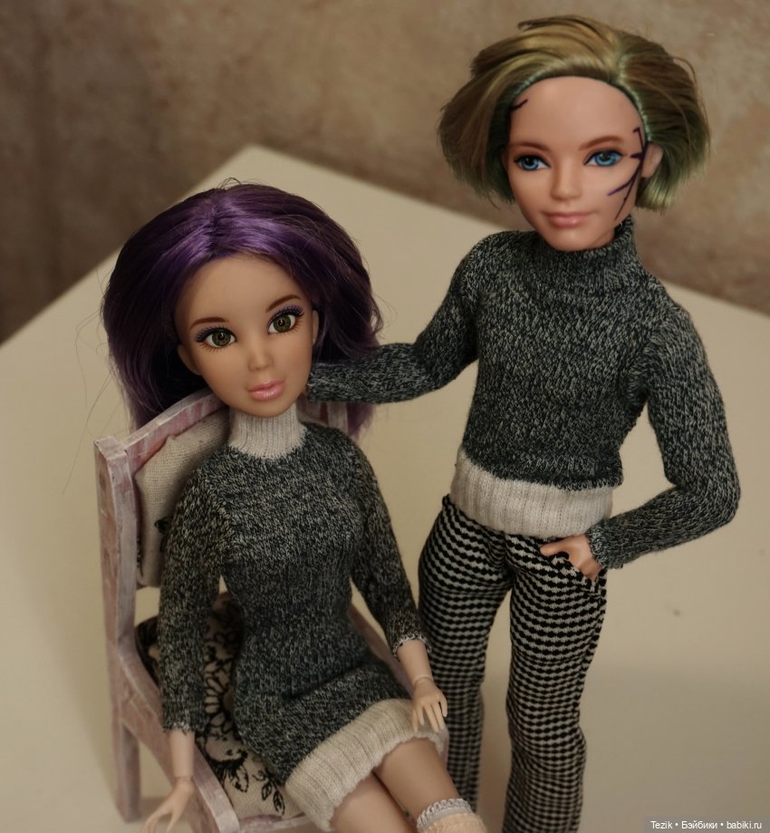 Моя мода из носков — Одежда и обувь для кукол своими руками: фото (фото 6)