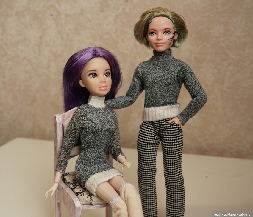 Моя мода из носков — Одежда и обувь для кукол своими руками: фото (фото 4)