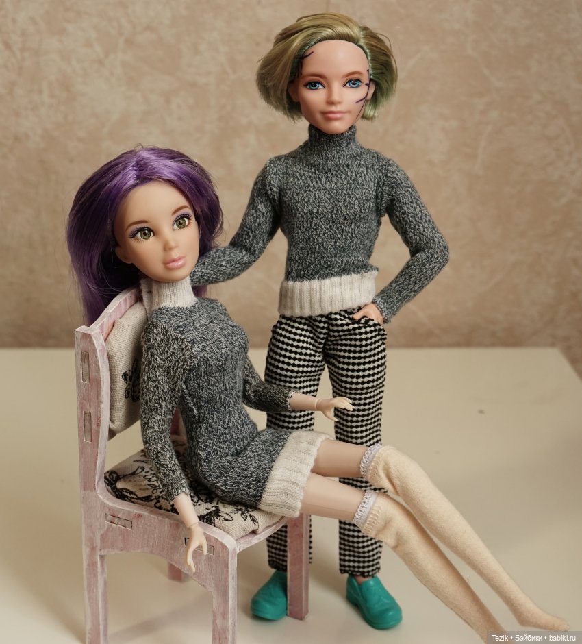 Моя мода из носков — Одежда и обувь для кукол своими руками: фото (фото 5)