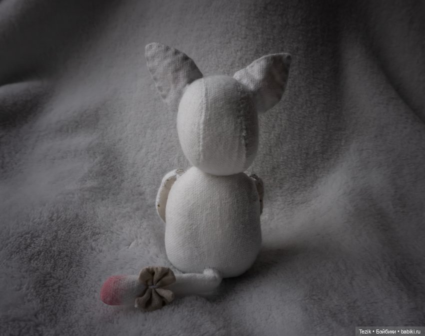 Белый котенок — Авторские куклы Тедди (фото 9)