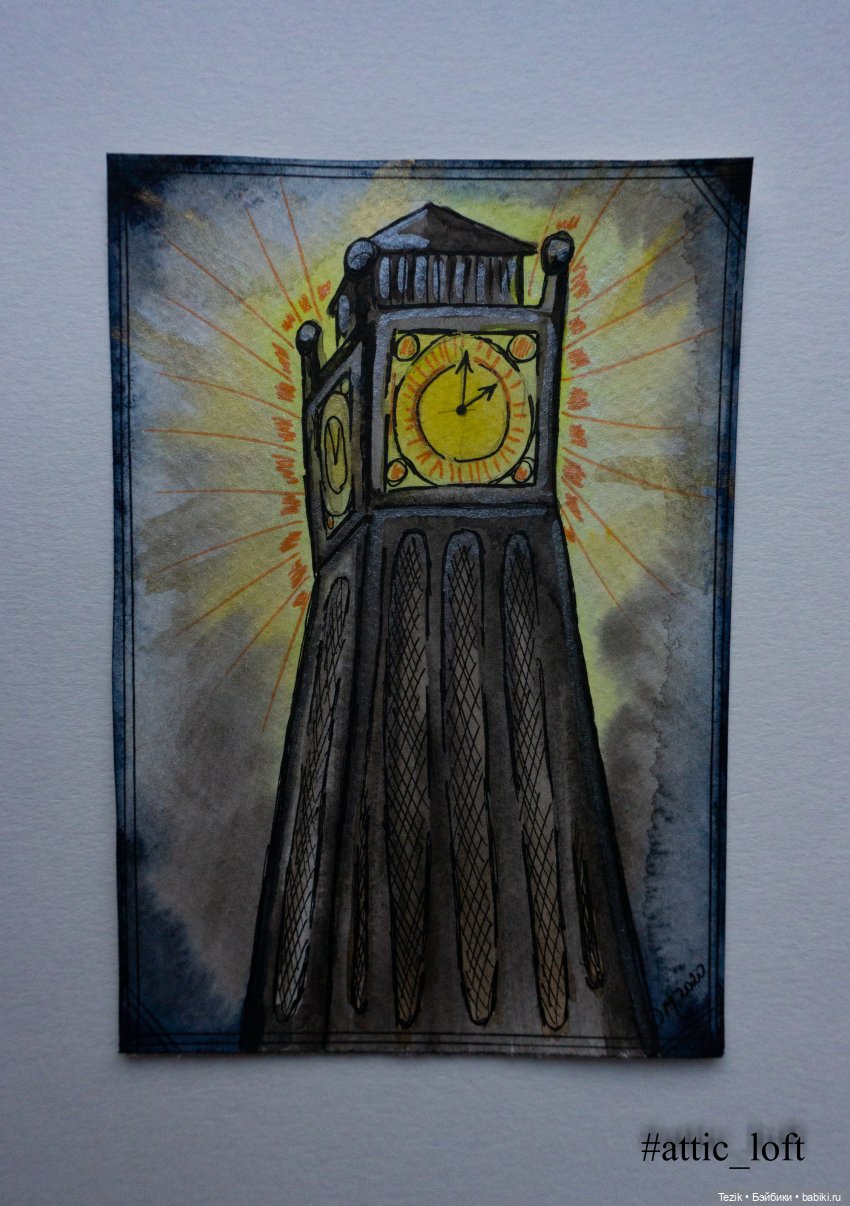 Очередные открытки. На этот раз Фонари