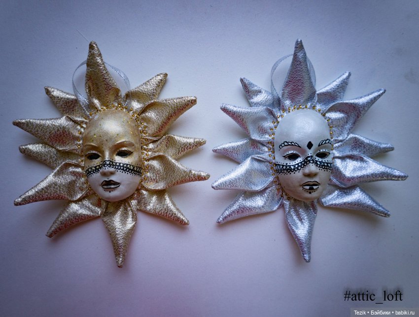 Новогодние маски. Большие (фото 4)