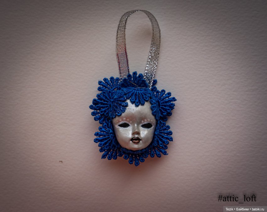 Новогодние игрушки, маски, маленькие (фото 9)